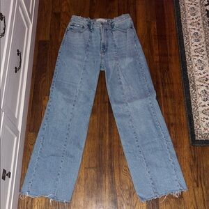 Abercrombie & Fitch Light Blue High Rise Jeans